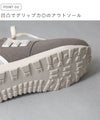 moz (モズ) マルチカラー機能性スニーカー