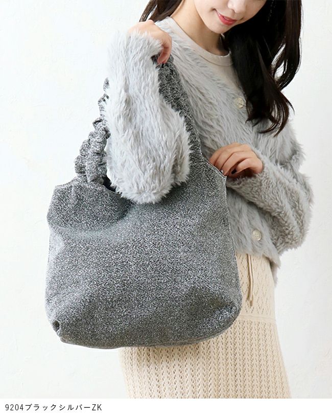 ラメ フリルハンドル バッグ 送料無料 | welleg（ウェレッグ