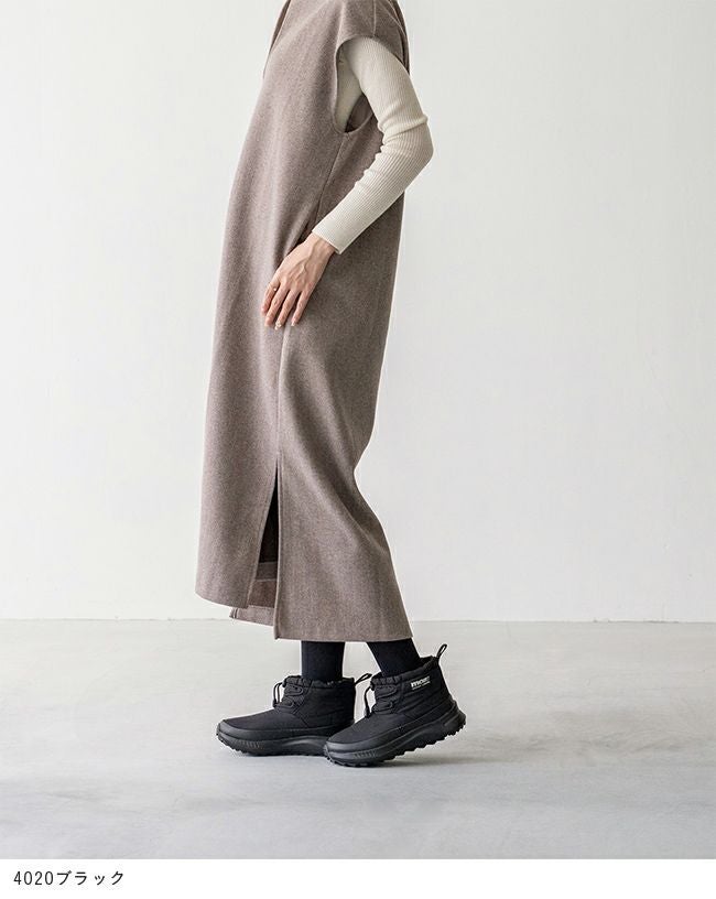 moz (モズ) 防寒・防水 ショート丈 ファースノーブーツ 送料無料