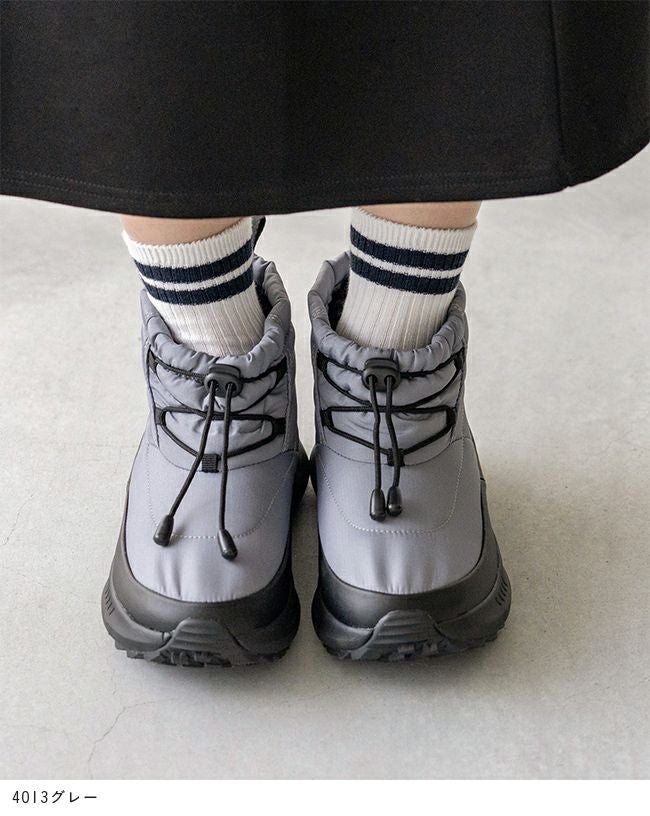 moz (モズ) 防寒・防水 ショート丈 ファースノーブーツ 送料無料