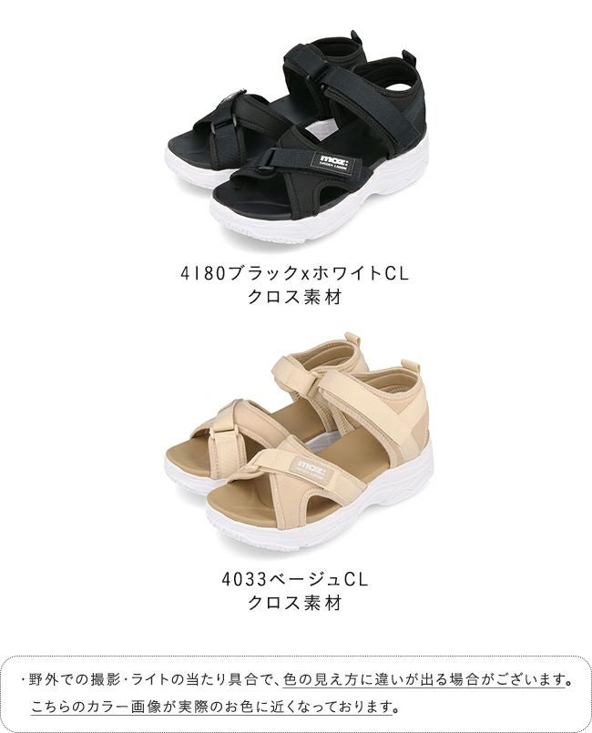 moz (モズ) 厚底 スポーツサンダル 送料無料 | welleg（ウェレッグ