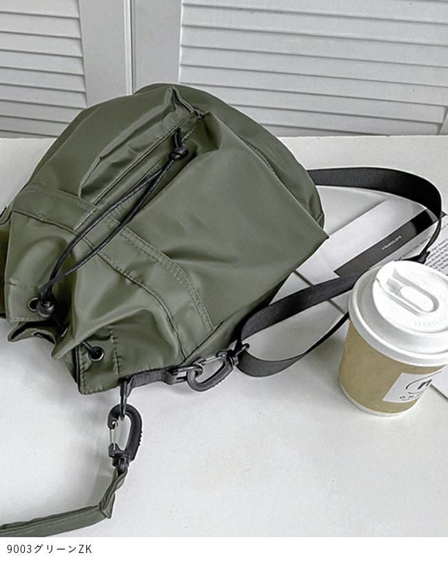 2way 巾着型ショルダーバッグ 送料無料 【試着チケット対象外