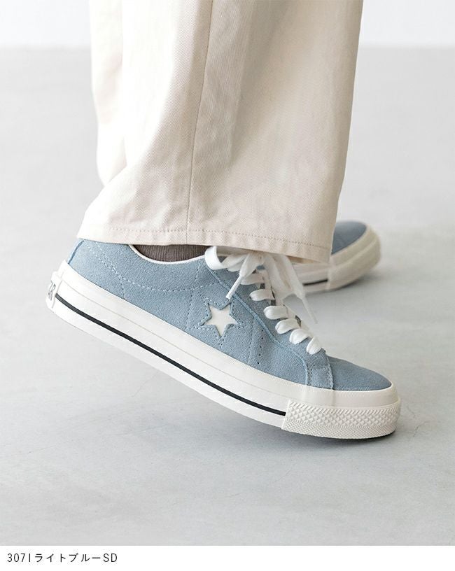 CONVERSE ワンスター スエード スニーカー ブルー 7.5 ONE STAR SUEDE / ワンスター スエード (ライトブルー)– コンバース
