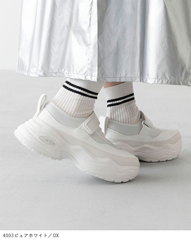 converse (コンバース) 厚底 メリージェーン ALL STAR R SURGETRAINER
