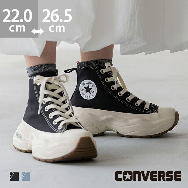 converse (コンバース) 厚底 ハイカットスニーカー オールスター