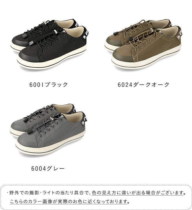 moz (モズ) 晴雨兼用 甲ストラップ ローカットスニーカー 送料無料