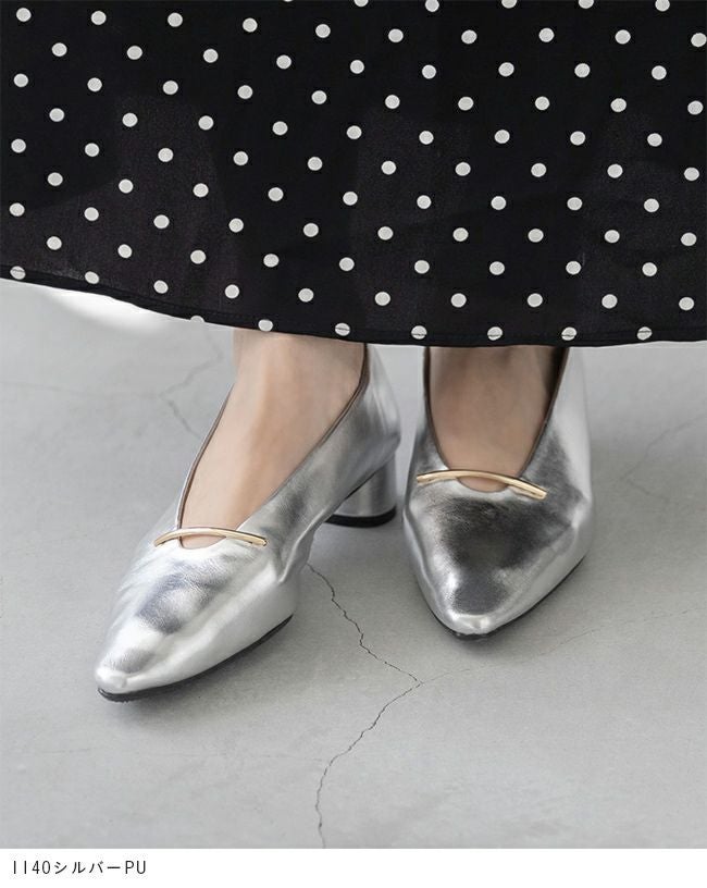 ゴールドバー 3cmヒール 極やわ パンプス 送料無料 交換無料イベント