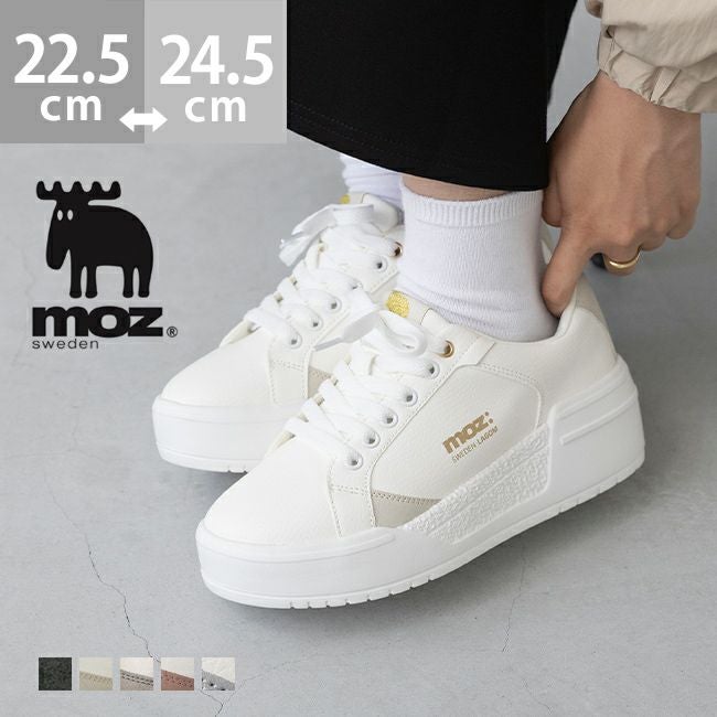 moz (モズ) 5色展開 軽量 厚底スニーカー 送料無料 | welleg