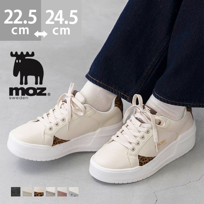 moz (モズ) 5色展開 軽量 厚底スニーカー