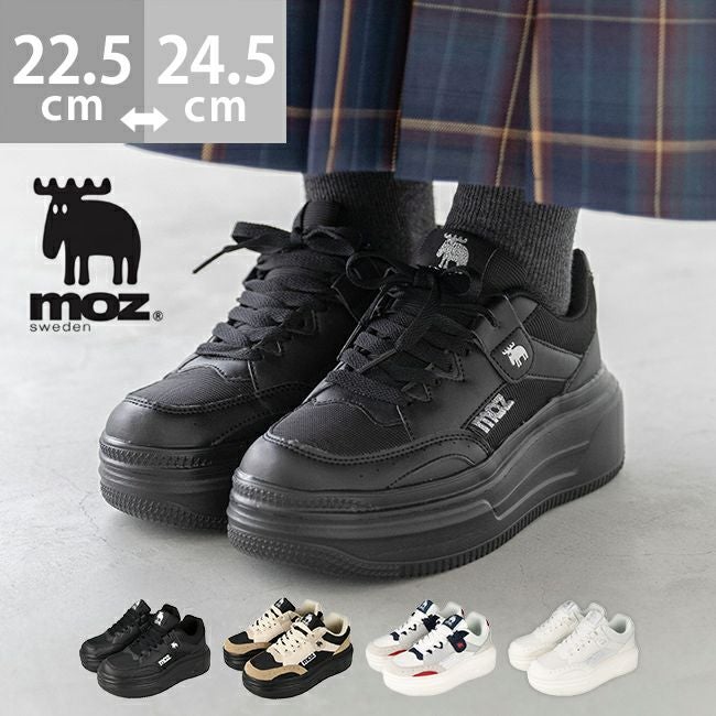 moz (モズ) 軽量 厚底スニーカー 送料無料 | welleg（ウェレッグ