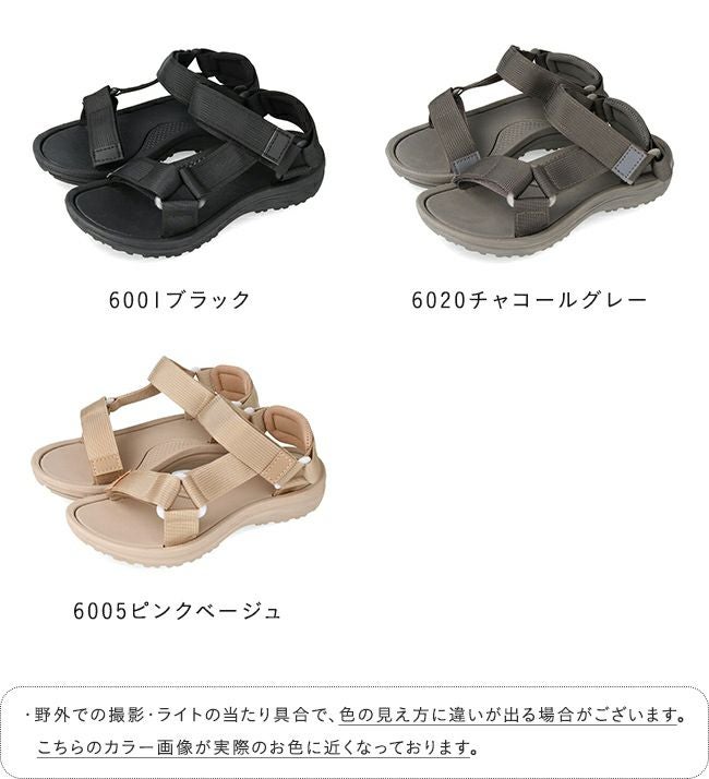 menue (メヌエ) ベルクロ スポーツサンダル 送料無料 | welleg