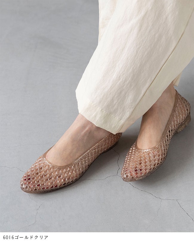 アーモンドトゥ クリアメッシュ PVCパンプス 送料無料 | welleg