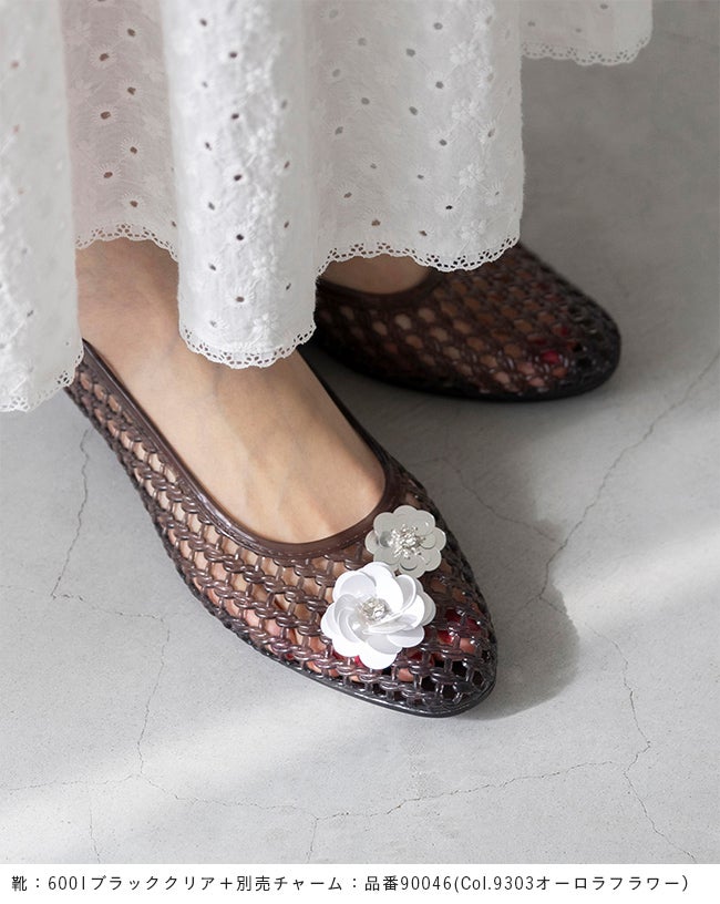 アーモンドトゥ クリアメッシュ PVCパンプス 送料無料 | welleg