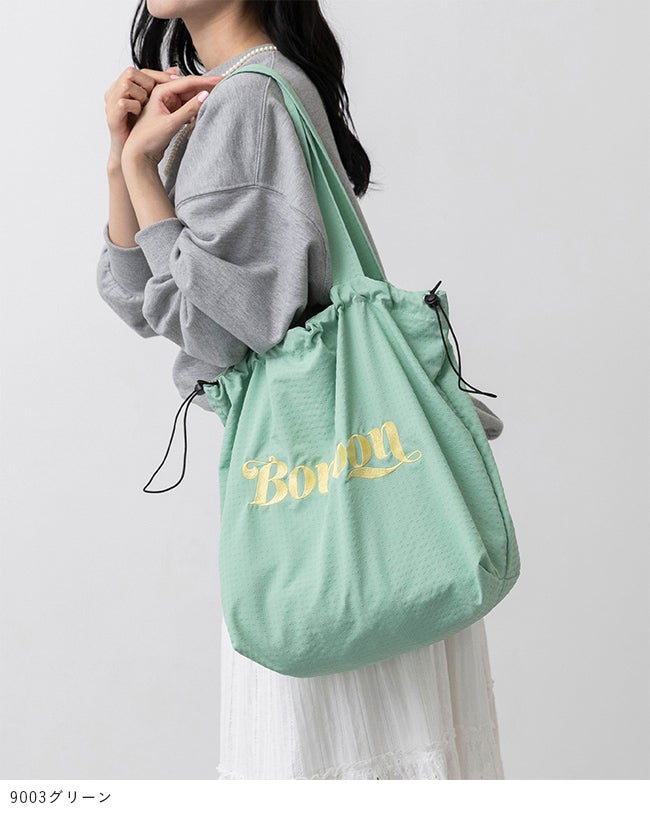 巾着 ロゴ刺繍 トートバッグ 送料無料 【試着チケット対象外
